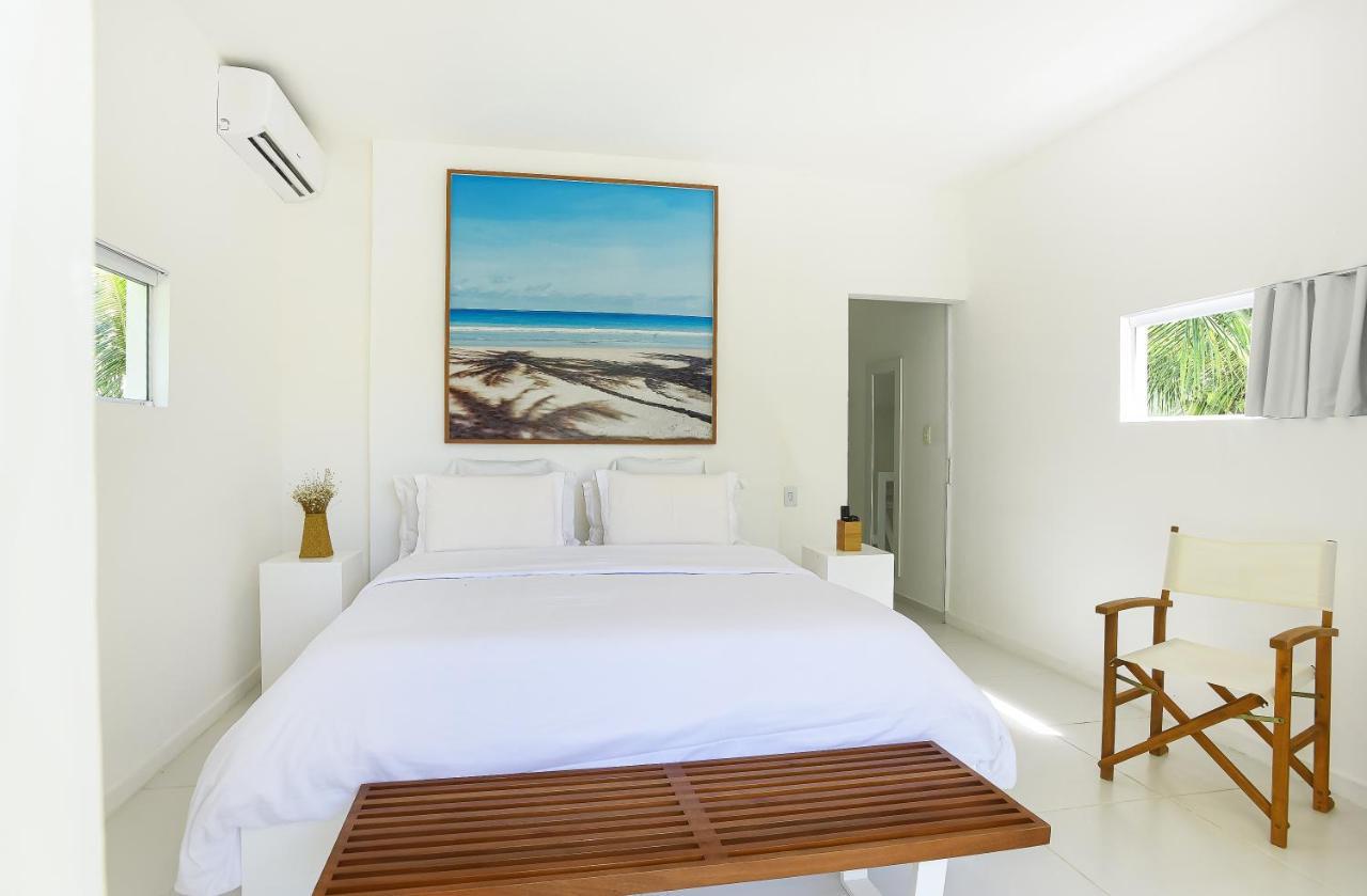 Pe Na Areia Boutique Hotel Japaratinga Exteriör bild