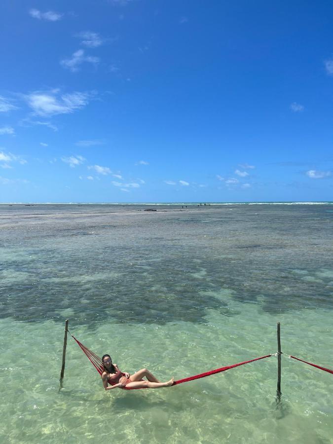 Pe Na Areia Boutique Hotel Japaratinga Exteriör bild