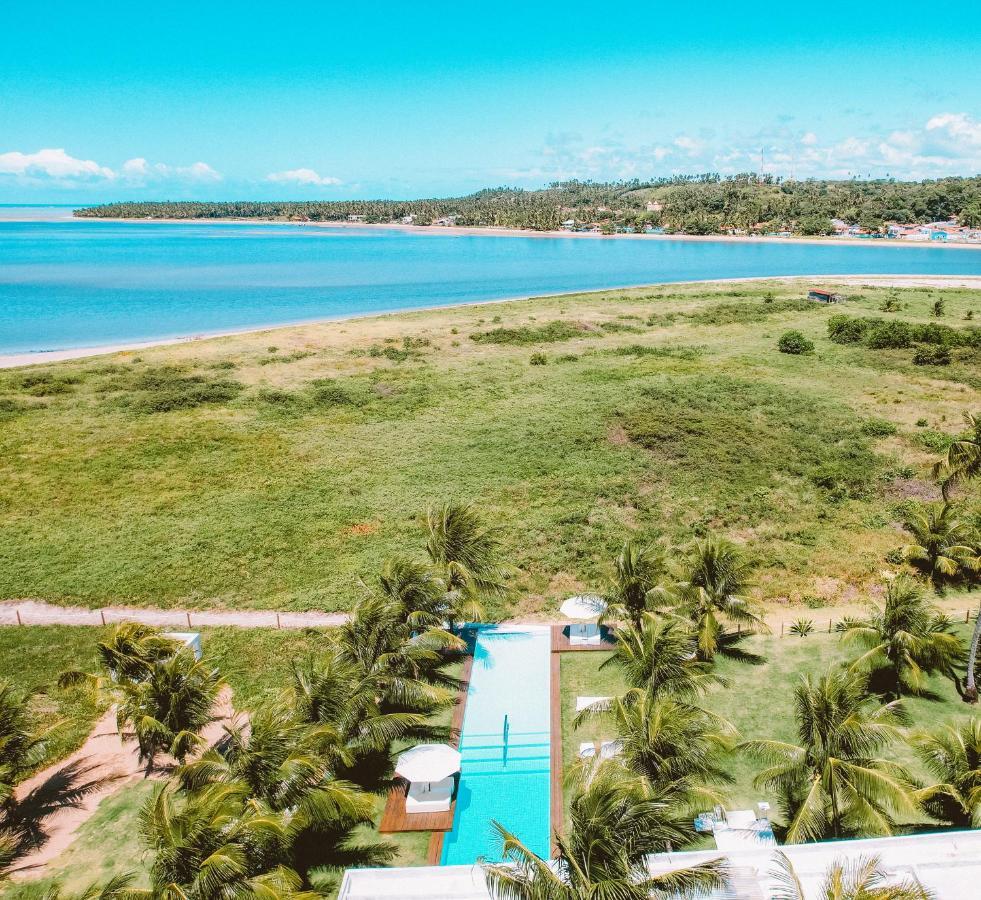 Pe Na Areia Boutique Hotel Japaratinga Exteriör bild
