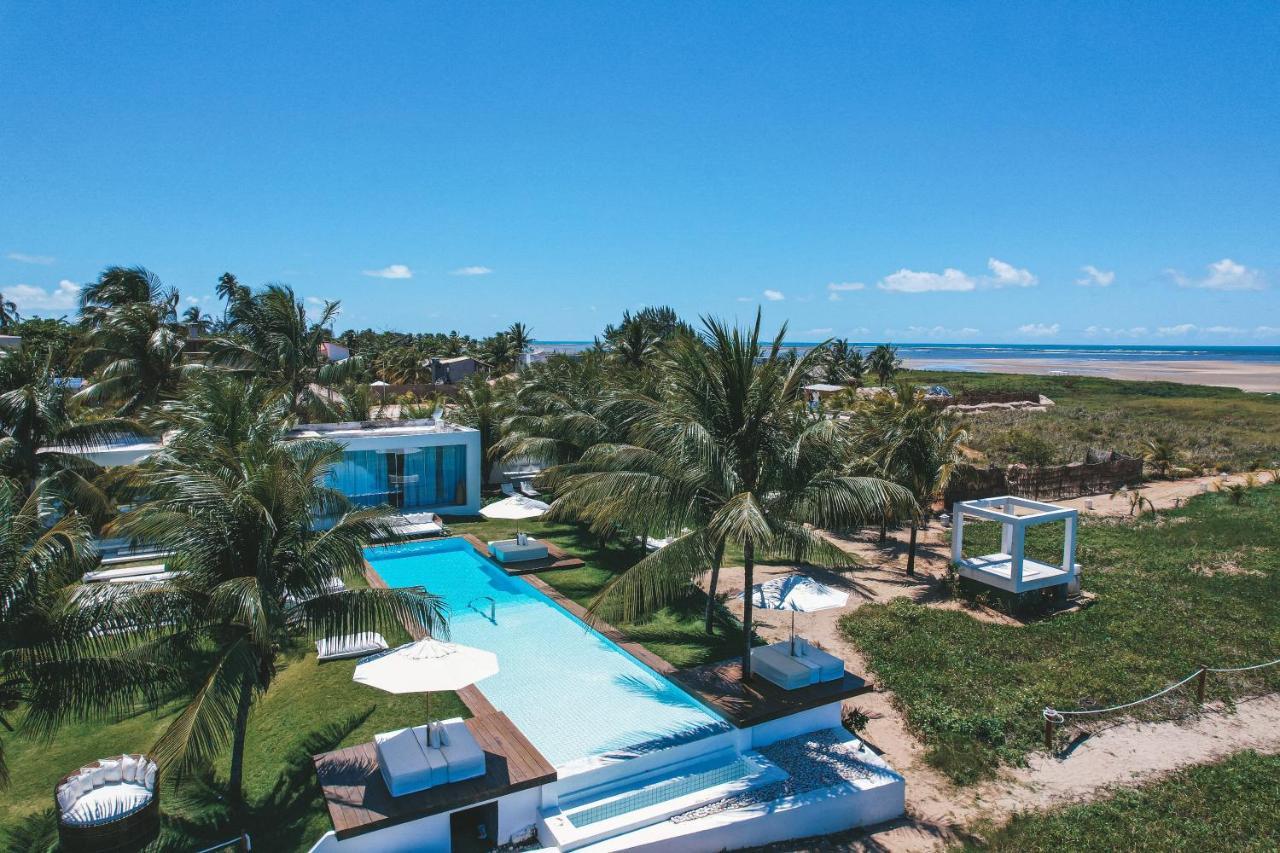 Pe Na Areia Boutique Hotel Japaratinga Exteriör bild