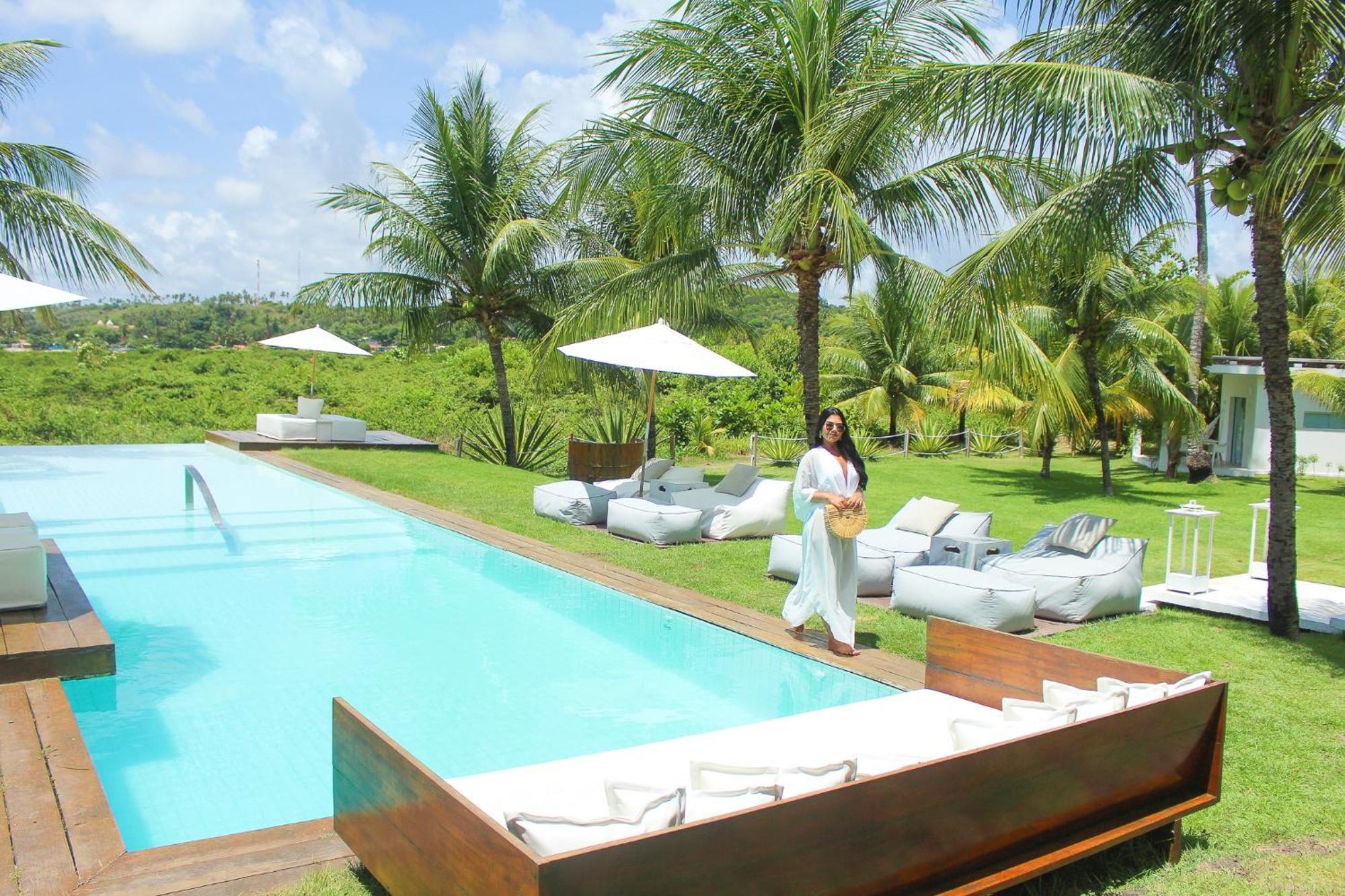 Pe Na Areia Boutique Hotel Japaratinga Exteriör bild
