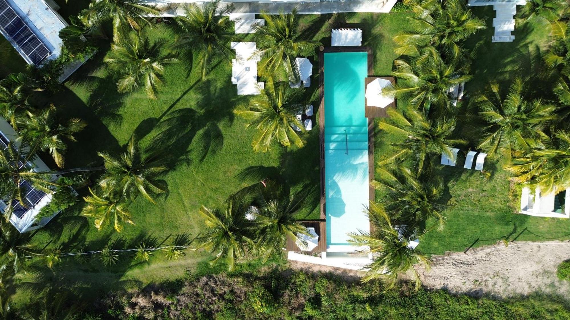 Pe Na Areia Boutique Hotel Japaratinga Exteriör bild