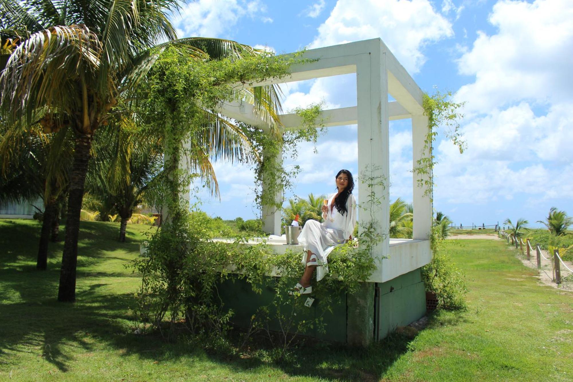 Pe Na Areia Boutique Hotel Japaratinga Exteriör bild