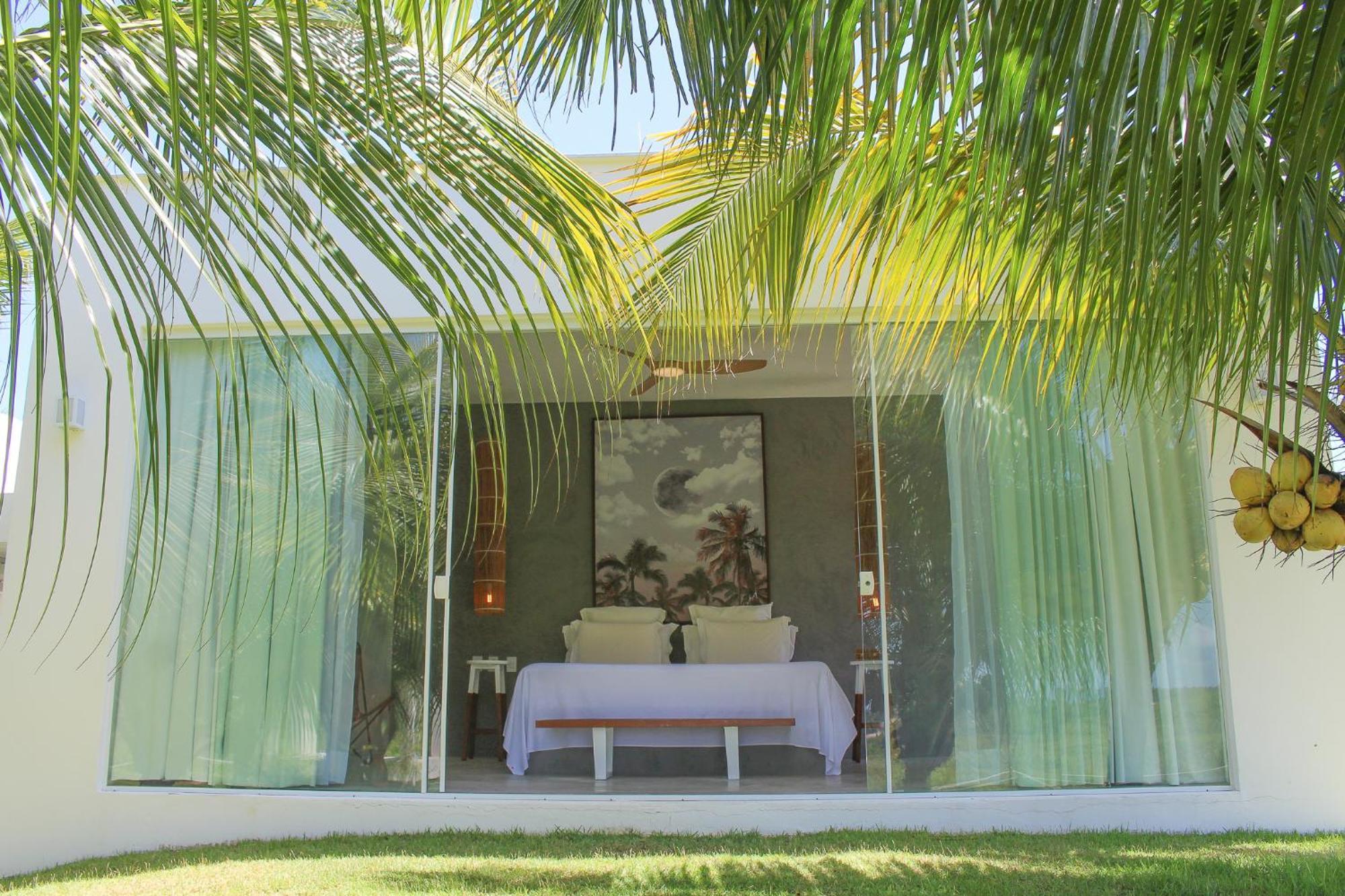 Pe Na Areia Boutique Hotel Japaratinga Exteriör bild