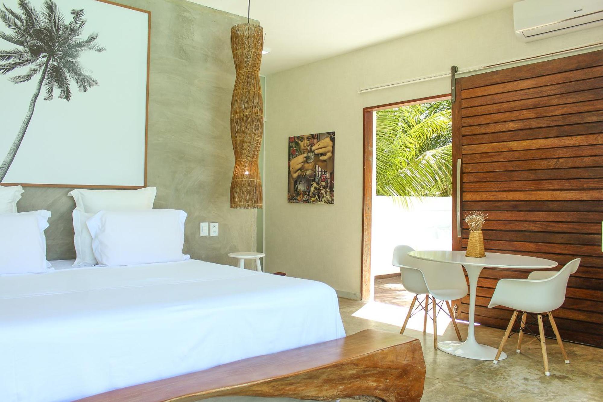 Pe Na Areia Boutique Hotel Japaratinga Exteriör bild