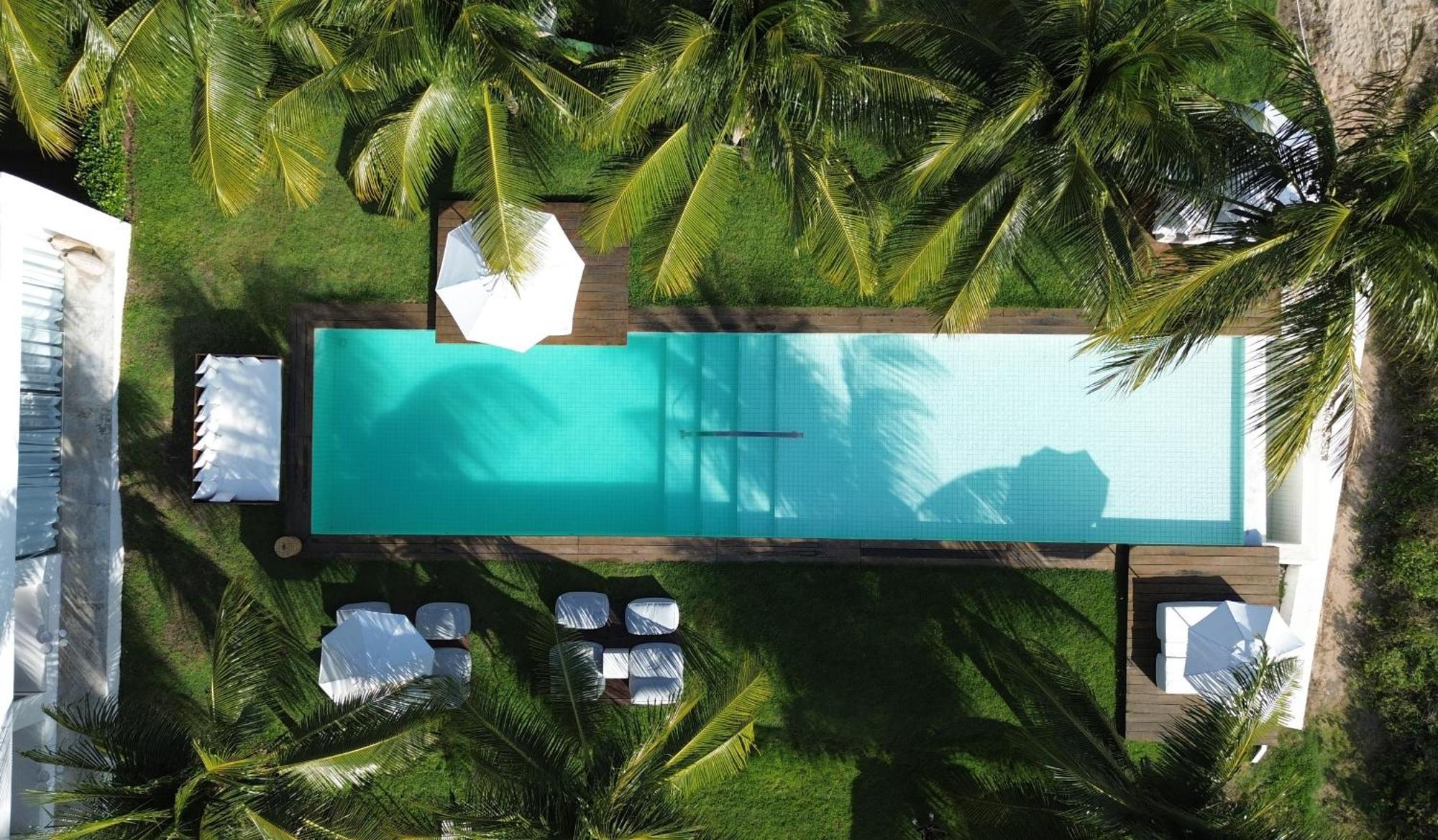 Pe Na Areia Boutique Hotel Japaratinga Exteriör bild