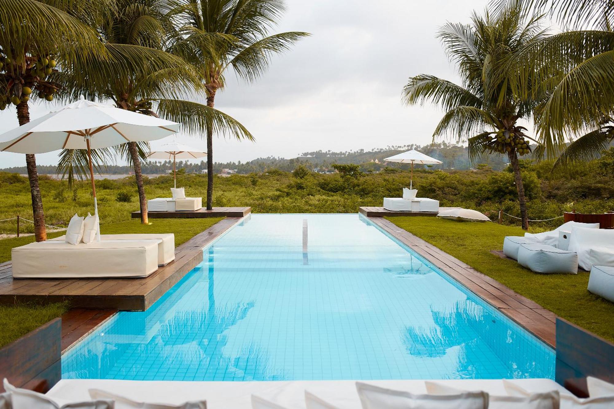 Pe Na Areia Boutique Hotel Japaratinga Exteriör bild